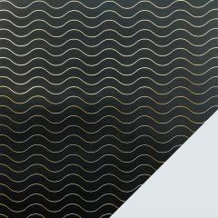 Lahjapaperi Metallic Waves